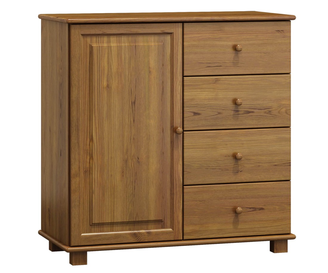 Komód c48, 47 mély, tölgy