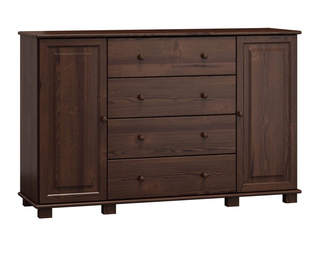 Komód c58, 42 mély, dió