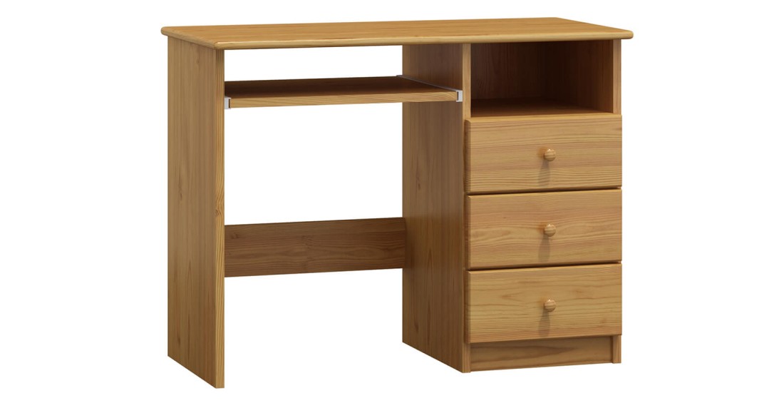 Eduard íróasztal 55 mélység éger