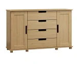 Komód c4 140x100x42 fenyő Modern