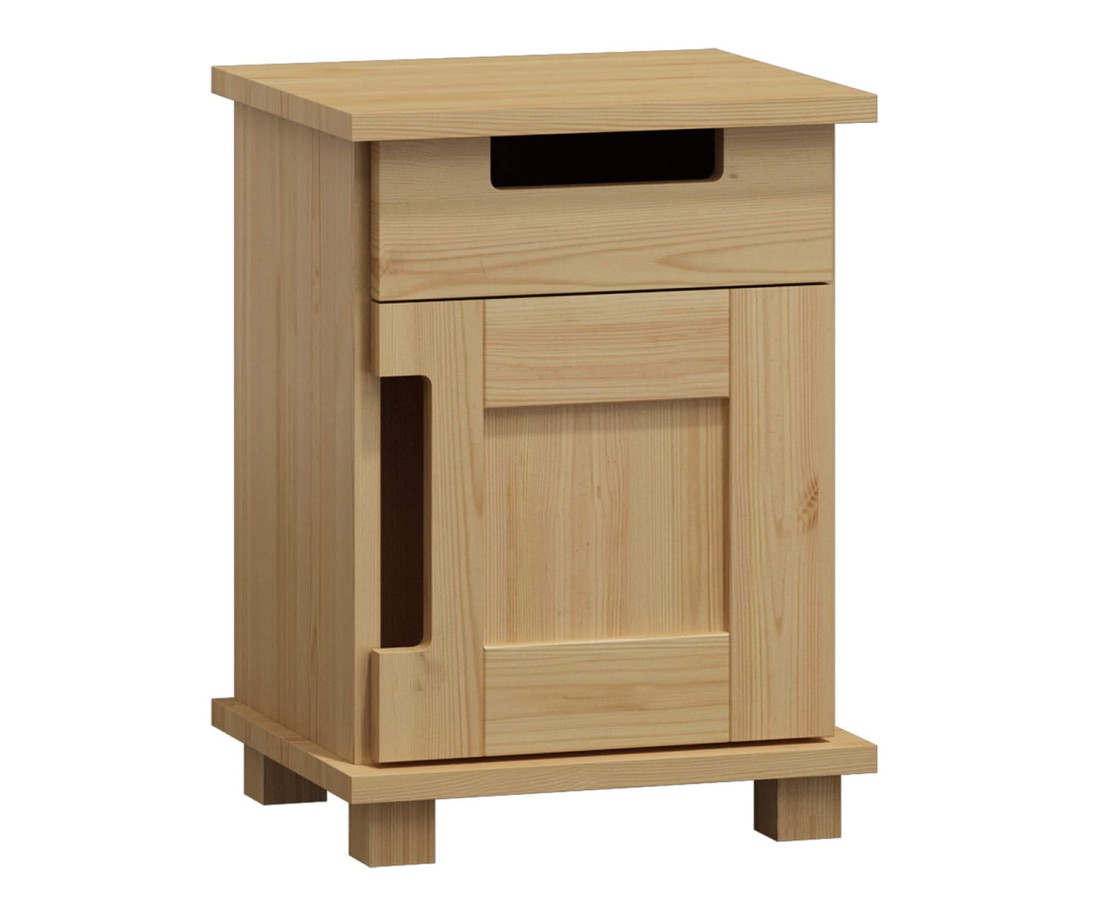 Éjjeliszekrény 5. sz. fenyő Modern