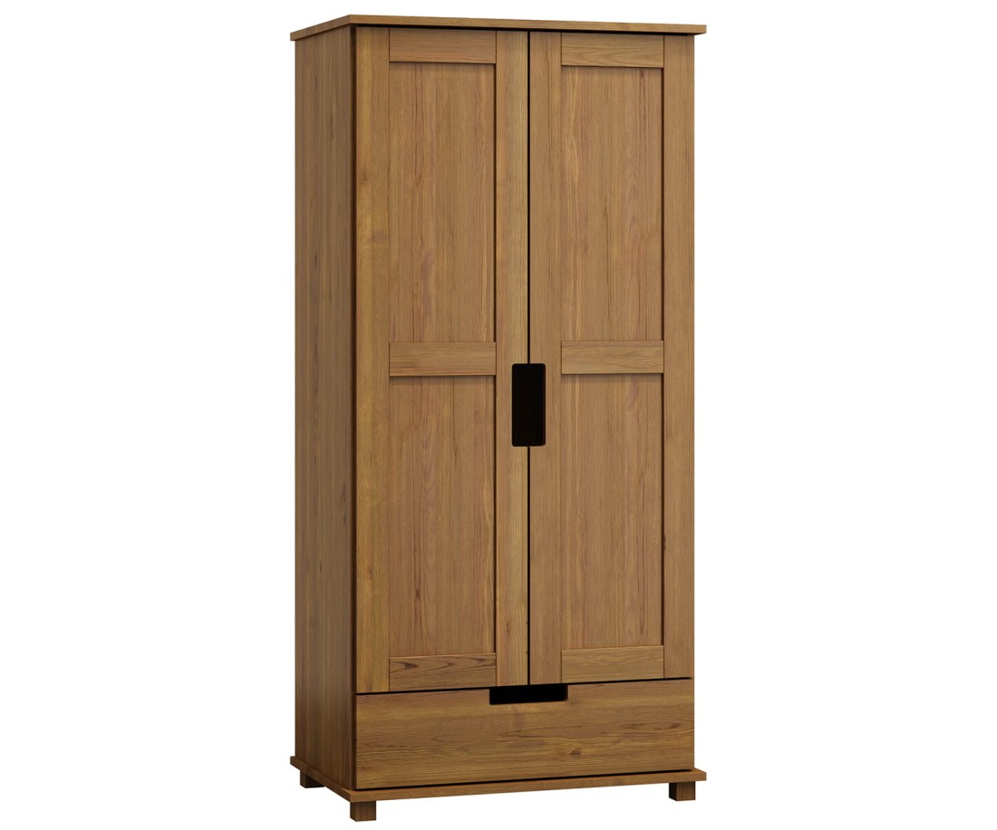 Szekrény c7, 80 széles, akasztós Modern tölgy