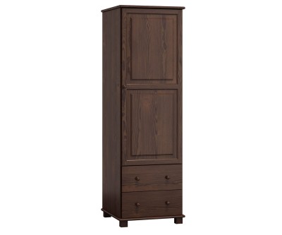 Szekrény 1Dc4 akasztós 60, dió