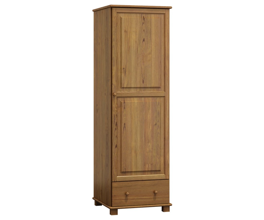 Szekrény 1Dc5 polcos 60, tölgy