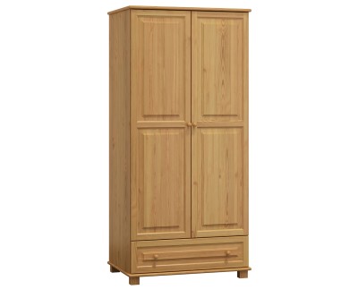 Szekrény 2Dc1, 90 széles, akasztós, éger