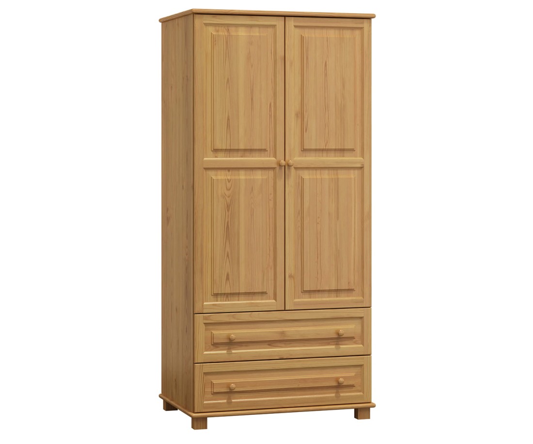 Szekrény 2Dc4, 80 széles, akasztós, éger