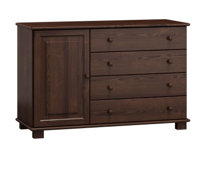 Komód c34, 42 mély, dió