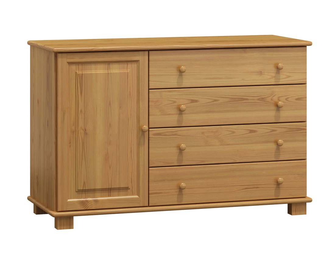 Komód c34, 47 mély, éger