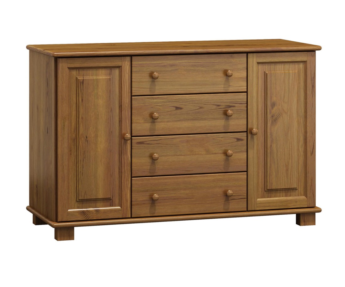 Komód c36,42 mély, tölgy