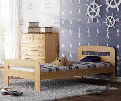 Fenyő ágy 90x200 Nastenka fenyő