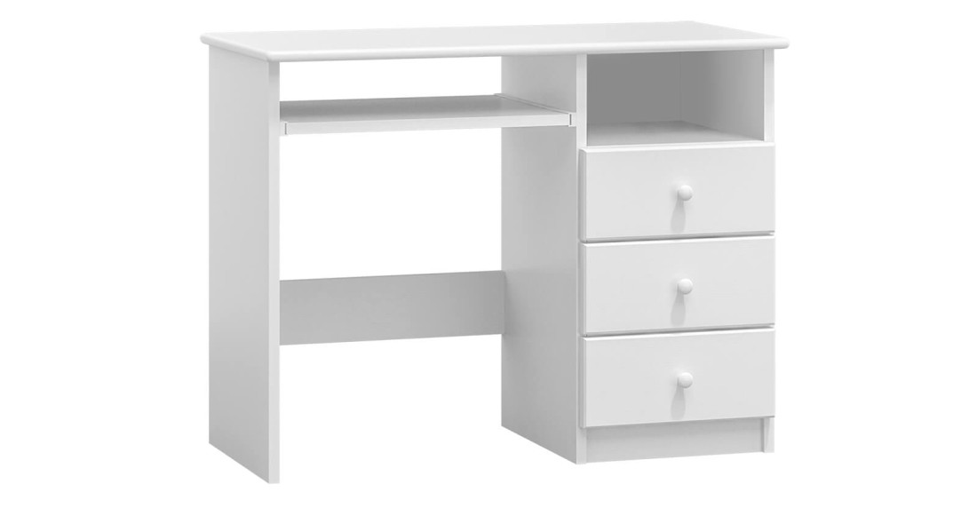 Eduard íróasztal 55 mélység fehér