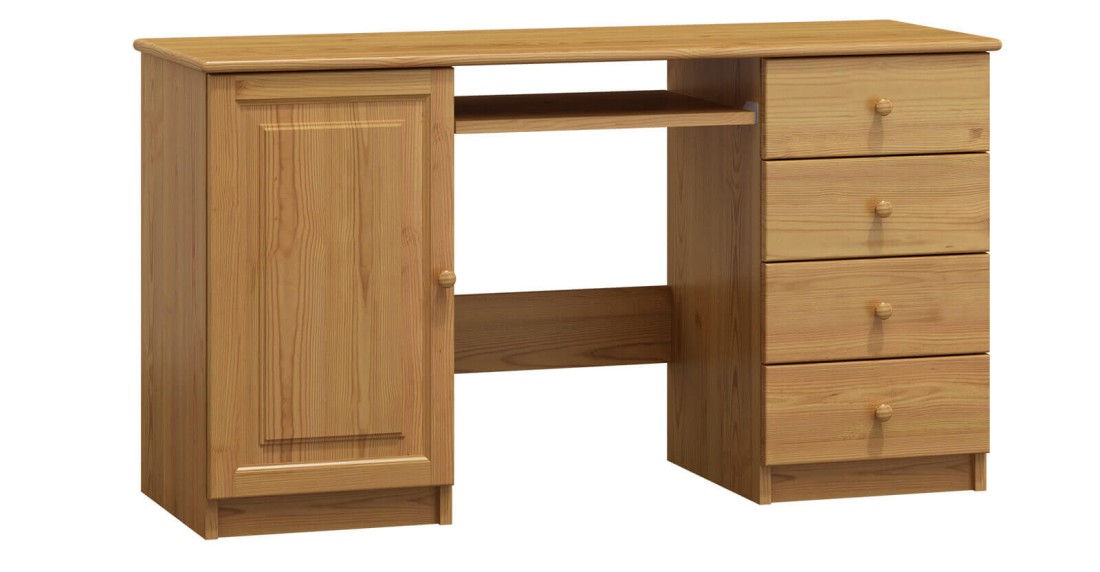 Sírius íróasztal, mélység 55, éger