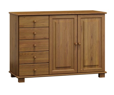 Komód c38, 42 mély, tölgy