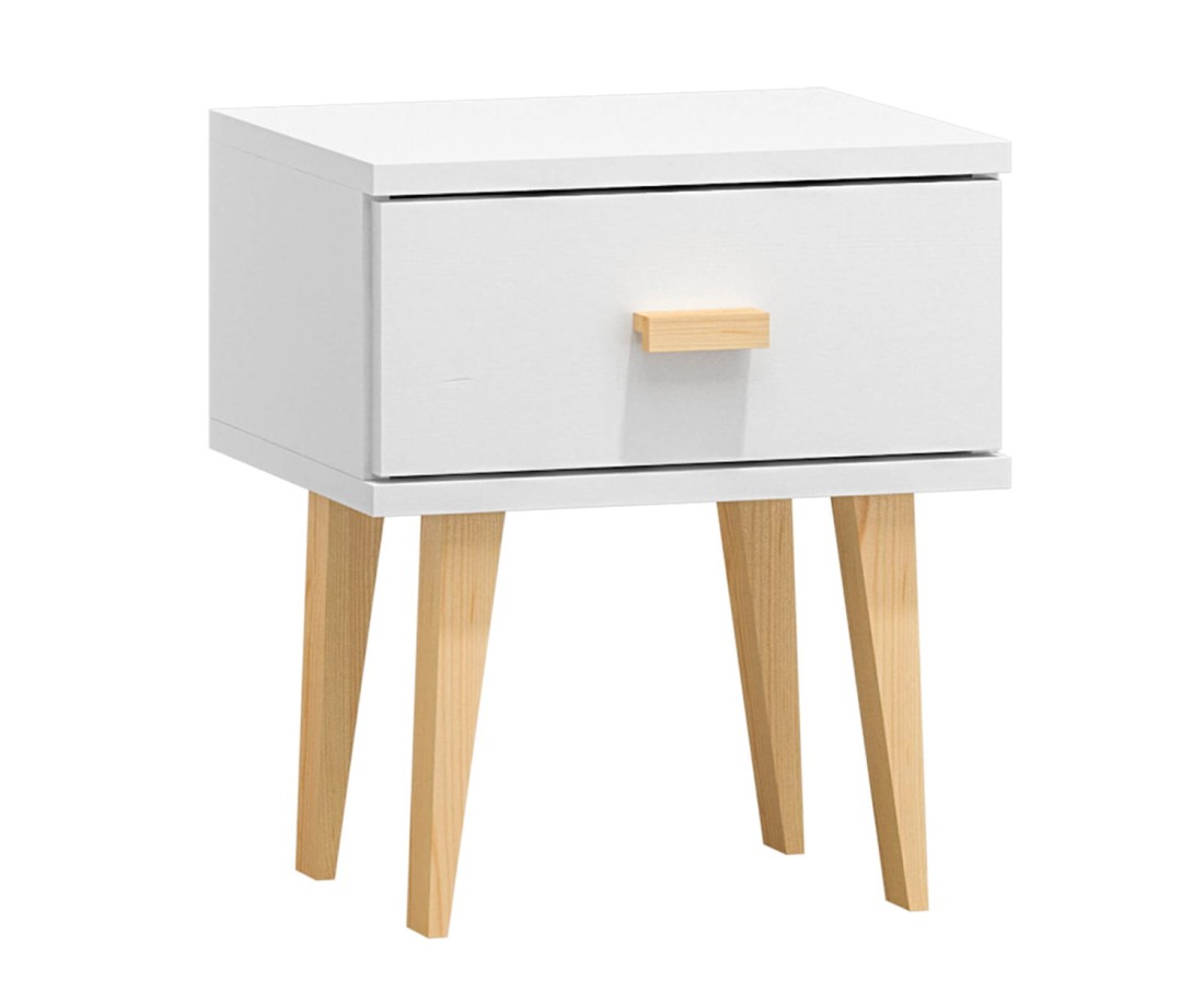 Éjjeliszekrény Venuci fehér