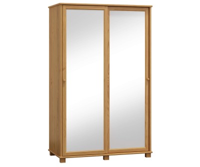 Szekrény 2Dc7, 120 széles akasztós, éger