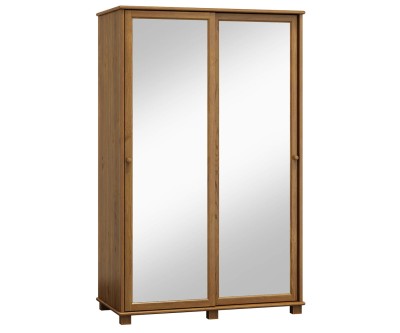 Szekrény 2Dc7, 120 széles akasztós, tölgy