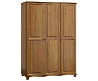 Szekrény 3Dc2, 133 széles, tölgy