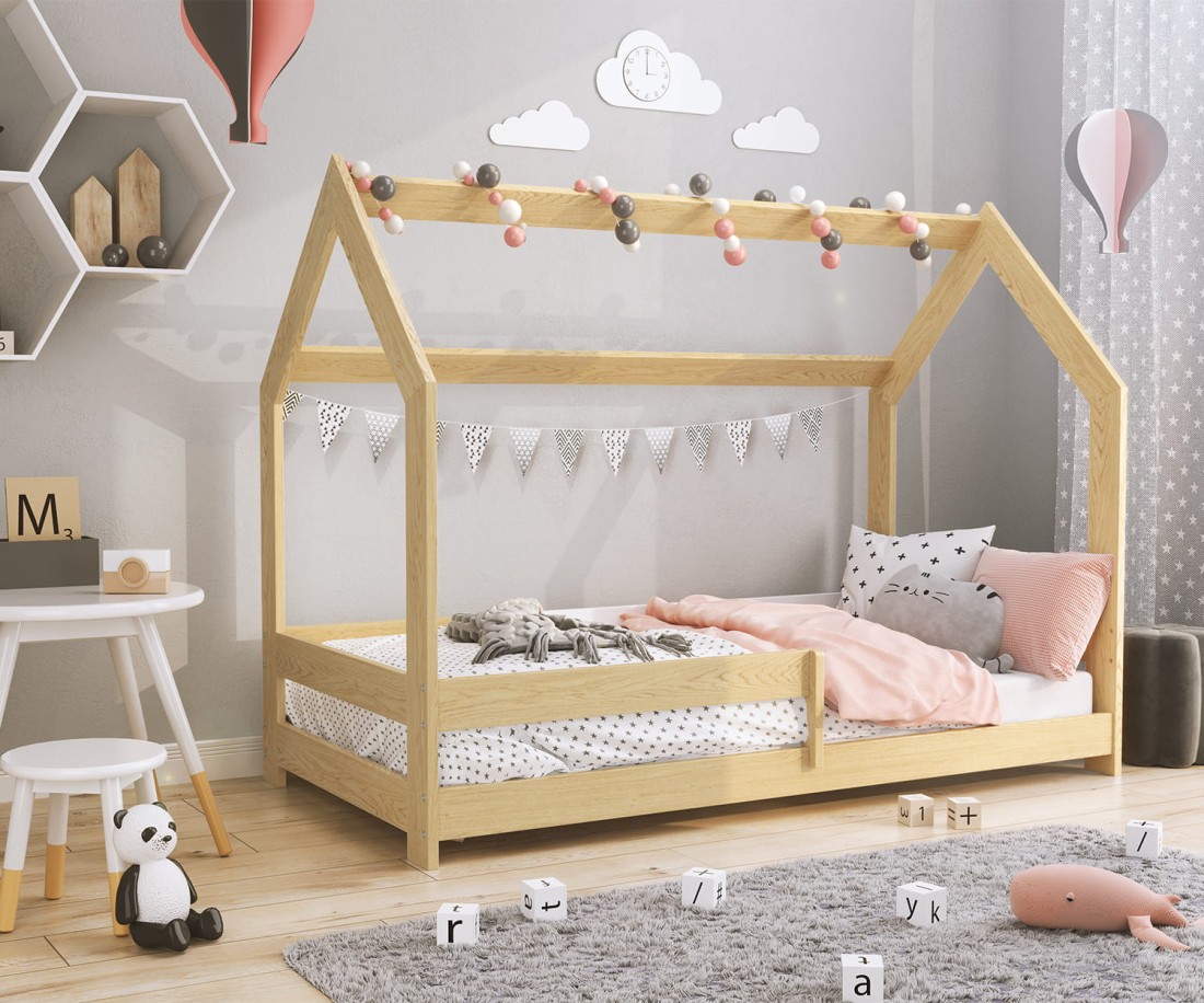 Gyermekágy 160x80 HÁZIKÓ D5 fenyő