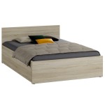 Ágy 120x200 DM1 sonoma tölgy