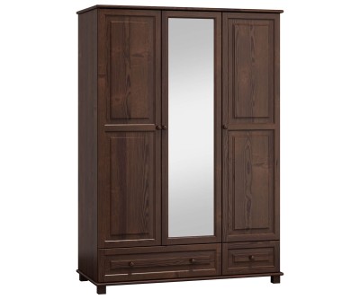 Szekrény 3Dc5, 120 széles, dió