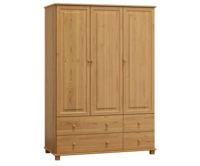 Szekrény 3Dc7, 133 széles, éger