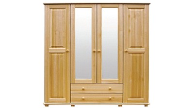 Szekrény 4Dc1, 160 széles, tölgy