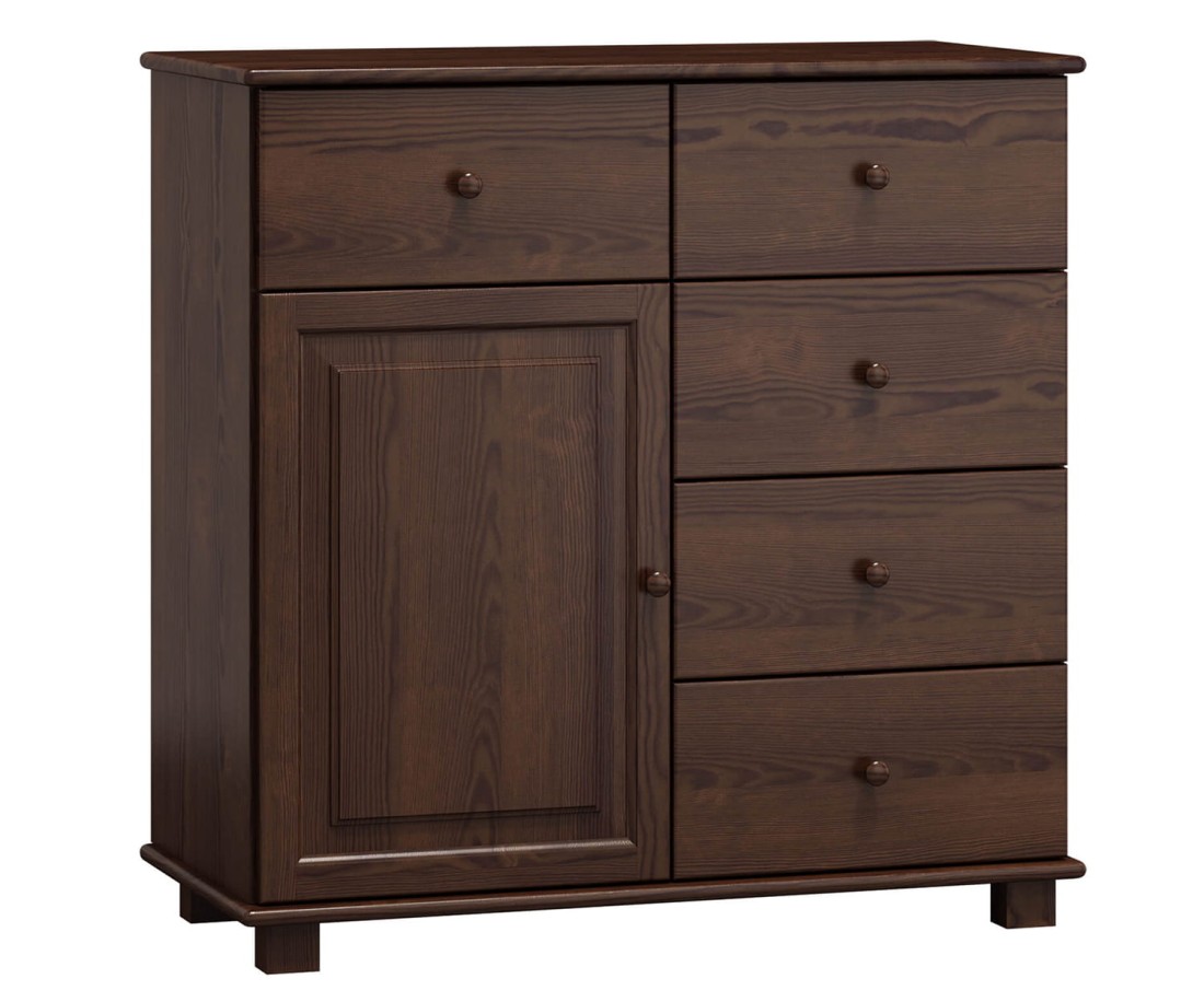 Komód c47, 47 mély, dió