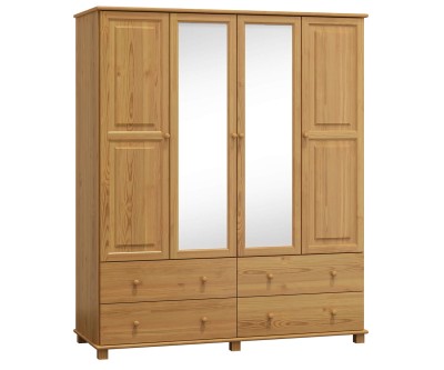 Szekrény 4Dc4, 160 széles, éger