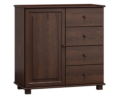 Komód c48, 42 mély, dió