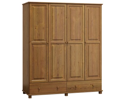 Szekrény 4Dc5, 180 széles, tölgy