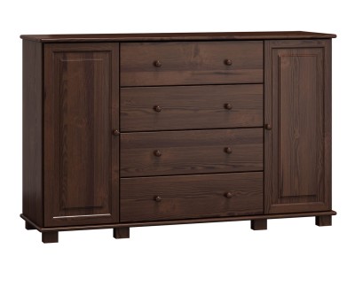 Komód c58, 42 mély, dió