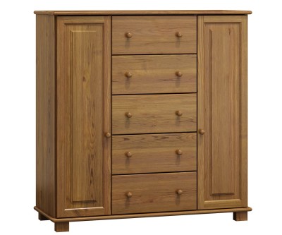 Komód c60, 47 mély, tölgy