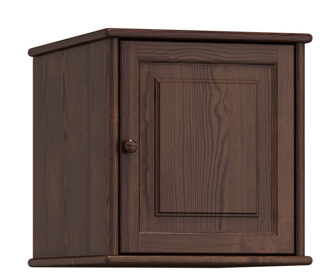 Felsőszekrény c1, 47 széles, dió