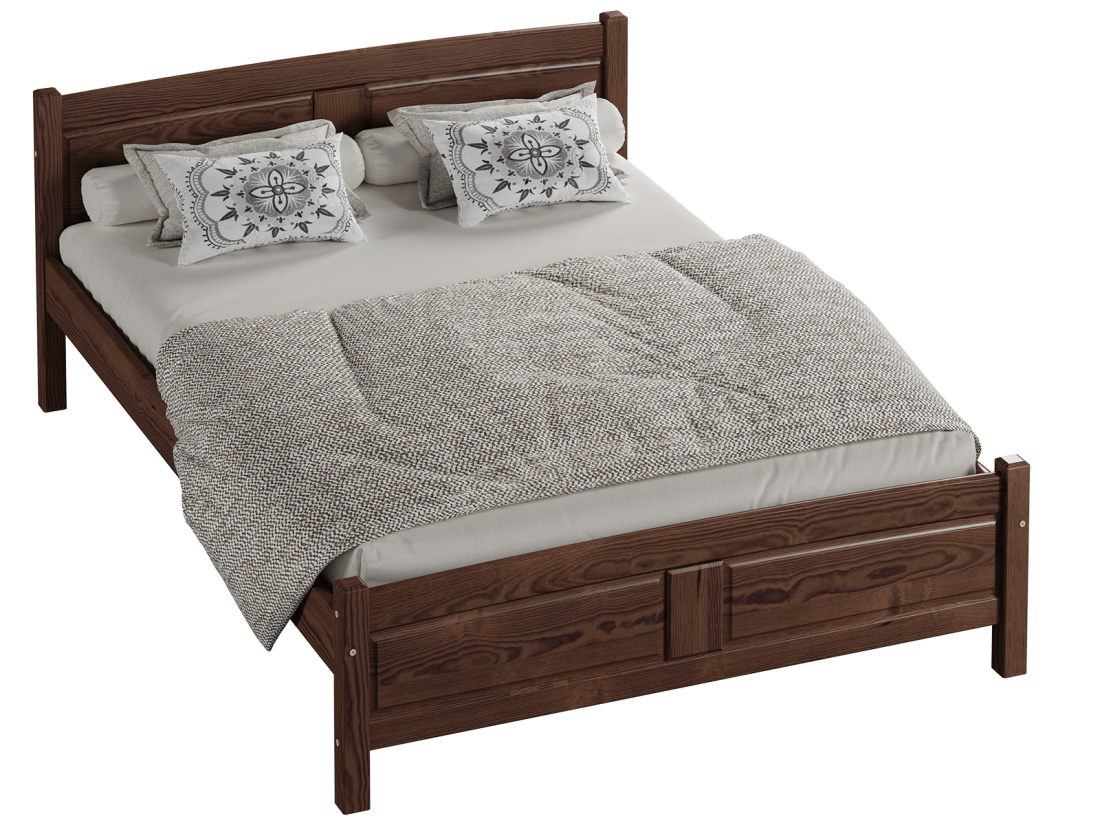 Fa ágy 120x200 Květa dió