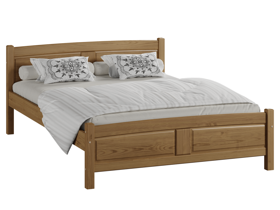 Fa ágy 120x200 Květa tölgy