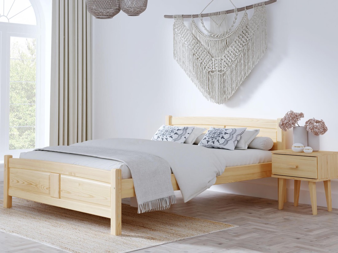 Fa ágy 120x200 Květa fenyő