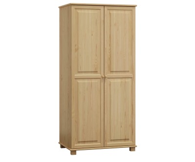 Fenyő szekrény 2Dč2 80 széles akasztós