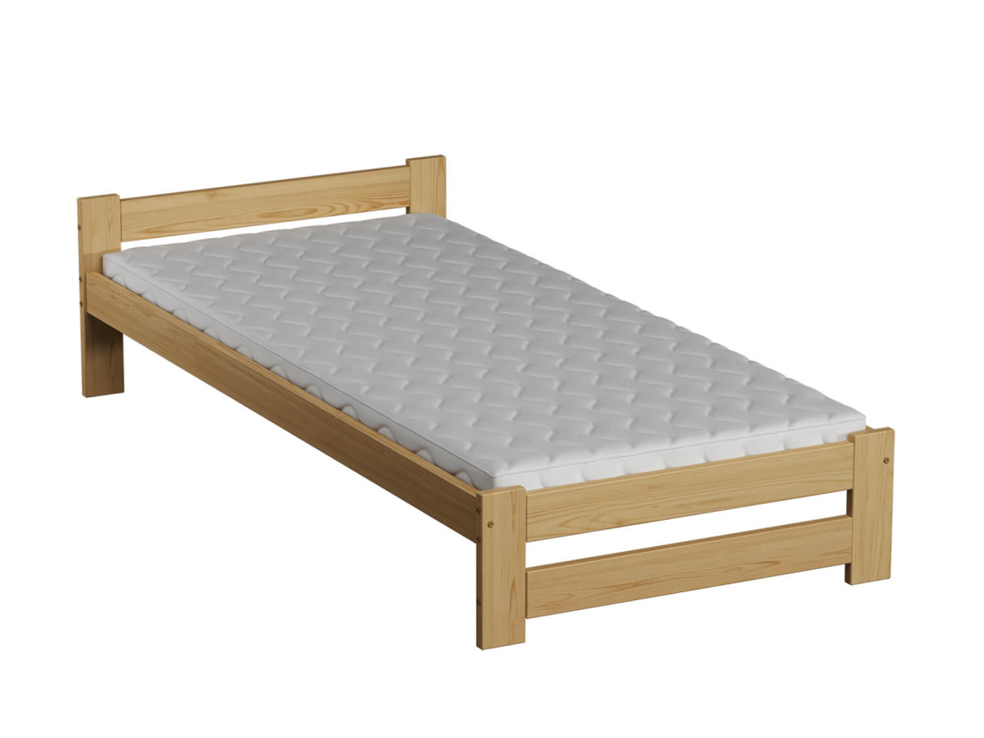 Fa ágy 90x200cm Ran VitBed fenyő  + Matrac 90x200 Niobé