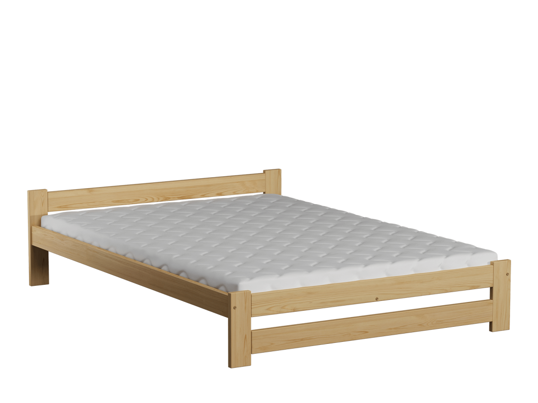 Fa ágy 140x200cm Ran VitBed fenyő + Matrac 140x200 Niobé