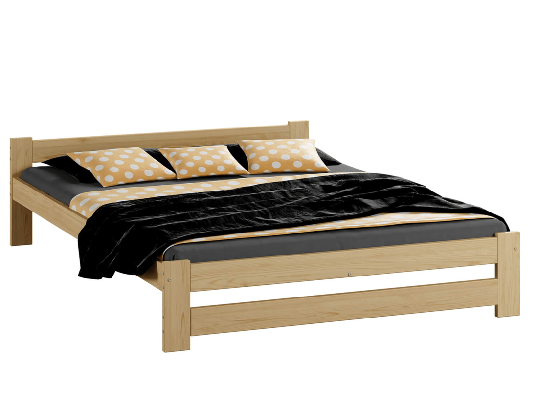 Fa ágy 160x200cm Ran VitBed Fenyő + Matrac 160x200 Niobé