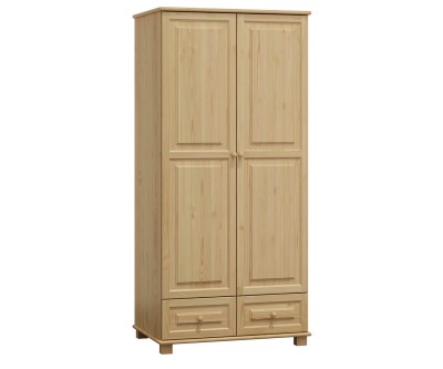 Fenyő szekrény 2Dc5, 80 széles akasztós