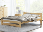 Fa ágy 180x200cm Eureka VitBed lakkozás nélkül