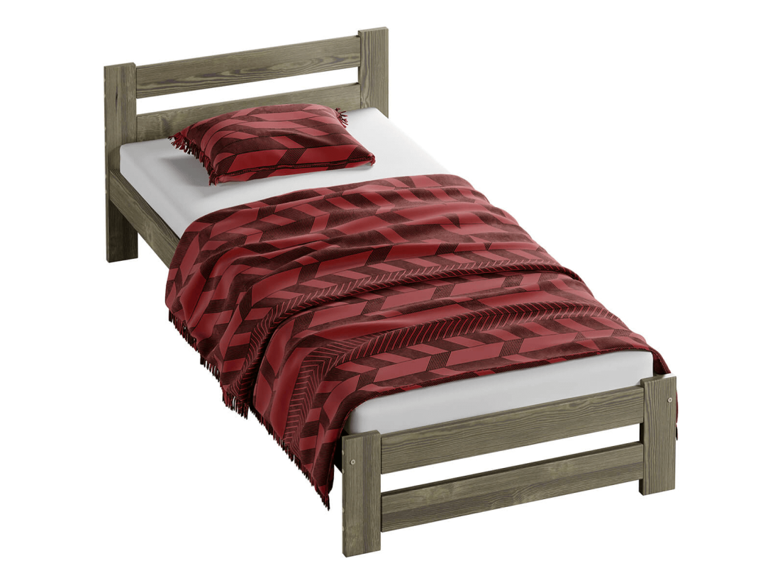 Fa ágy 90x200cm Eureka VitBed szarvasgombás tölgy