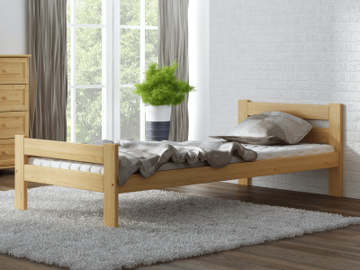 Fa ágy 90x200cm Kenta VitBed fenyő