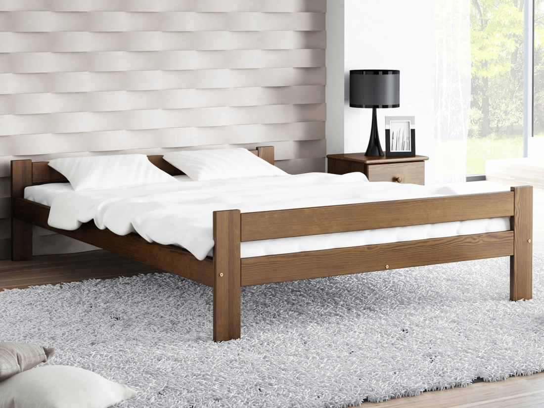 Fa ágy 120x200 Fumi VitBed dió