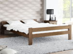 Fa ágy 120x200 Fumi VitBed dió