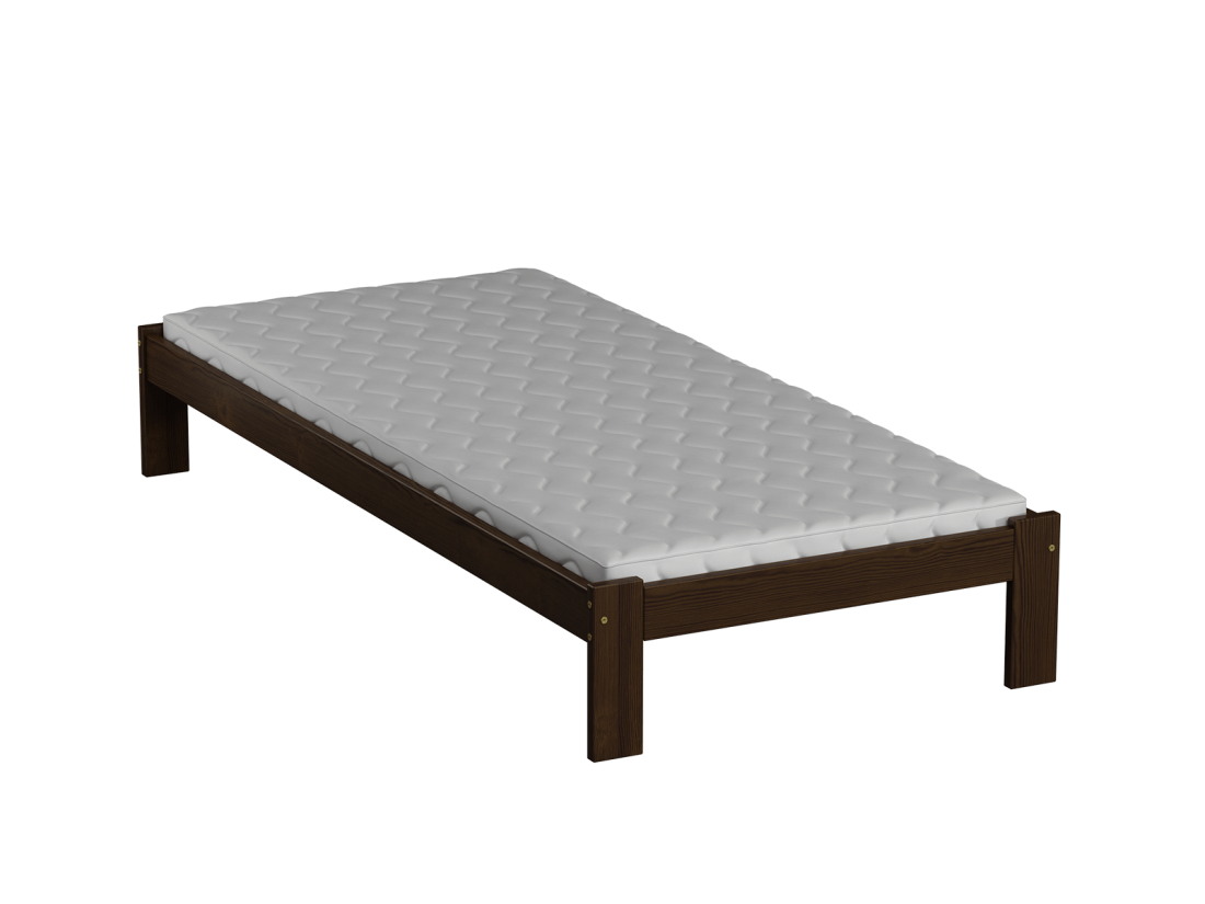 Anzu VitBed ágy dió 90x200cm + Matrac Karatos 90x200cm