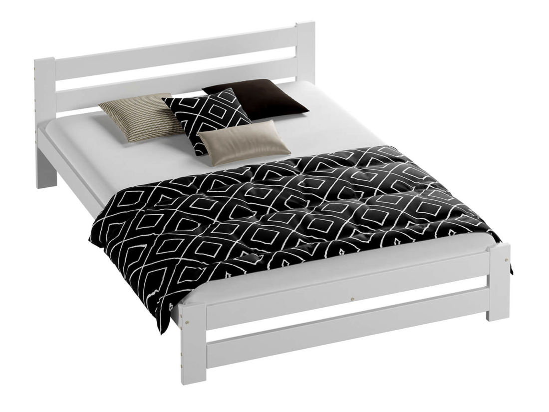 Fa ágy 160x200cm Eureka VitBed fehér