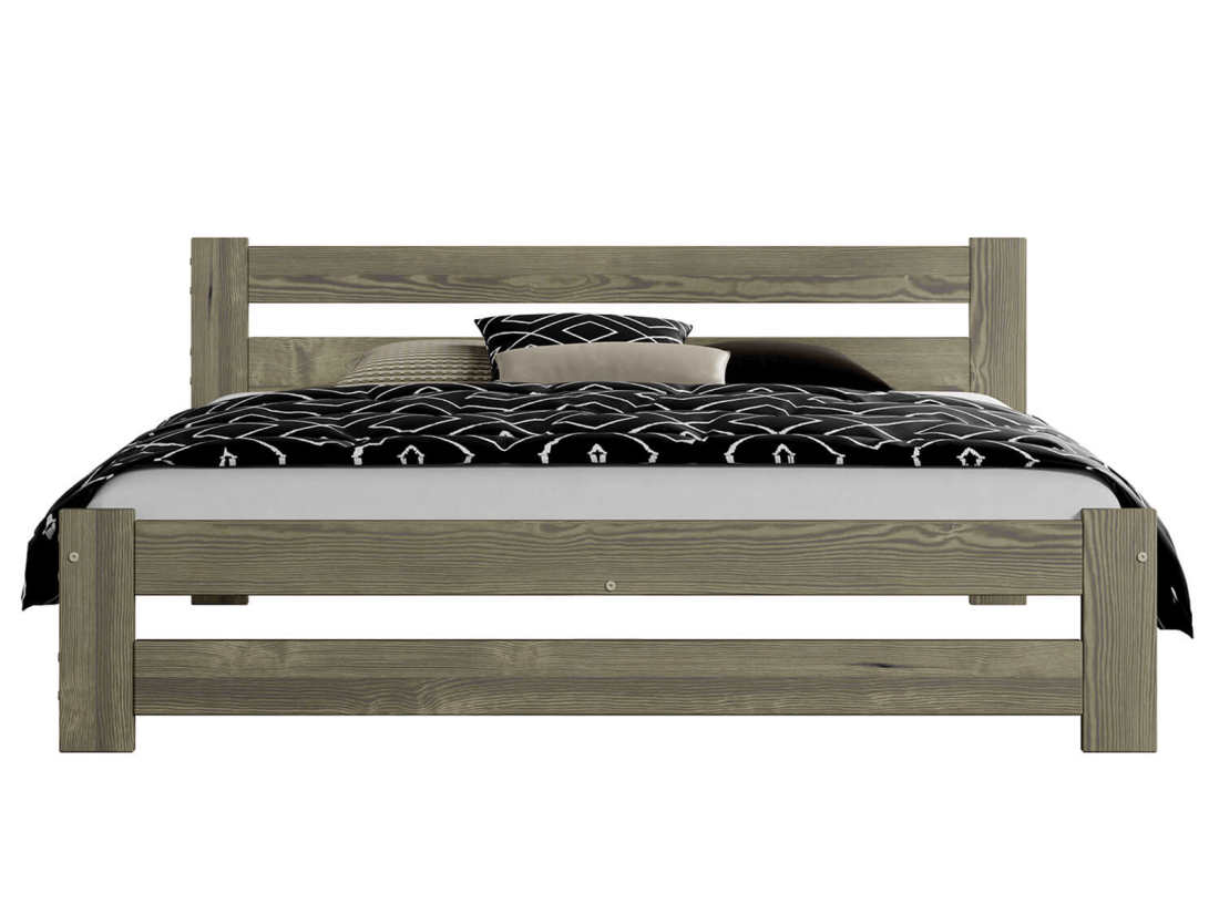 Fa ágy 160x200cm Eureka VitBed szarvasgombás tölgy