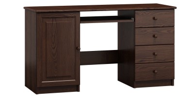 Sírius íróasztal, mélység 48, dió